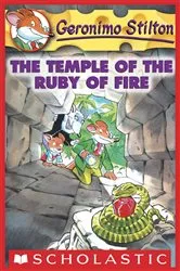 Book cover of The Temple of the Ruby of Fire (Geronimo Stilton #14) by Geronimo Stilton