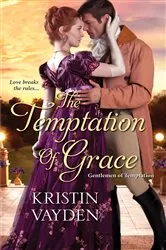 Book cover of The Temptation of Grace by Kristin Vayden