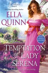 Book cover of The Temptation of Lady Serena by Ella Quinn