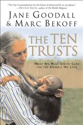 Book cover of The Ten Trusts by Jane Goodall