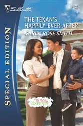 Book cover of The Texan's Happily-Ever-After by Karen Rose Smith
