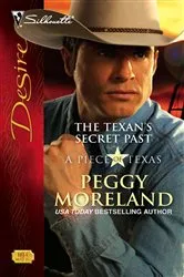 Book cover of The Texan's Secret Past by Peggy Moreland