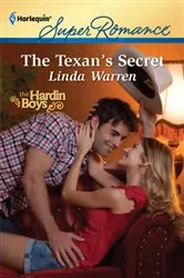 Book cover of The Texan's Secret by Linda Warren