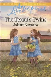 Book cover of The Texan's Twins by Jolene Navarro