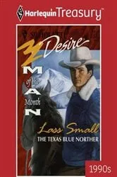 Book cover of THE TEXAS BLUE NORTHER by Lass Small