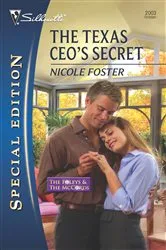Book cover of The Texas CEO's Secret by Unknown