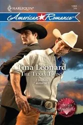 Book cover of The Texas Twins by Tina Leonard