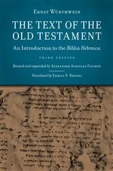 Book cover of The Text of the Old Testament by Ernst Wurthwein