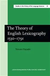 Book cover of The Theory of English Lexicography 1530–1791 by Unknown