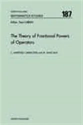 Book cover of The Theory of Fractional Powers of Operators by Unknown