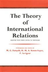 Book cover of The Theory of International Relations by Friedrich Lutz