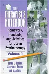 Book cover of The Therapist's Notebook by Lorna L Hecker