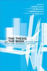 Book cover of The Thesis and the Book by Eleanor Harman
