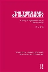 Book cover of The Third Earl of Shaftesbury by R.L. Brett