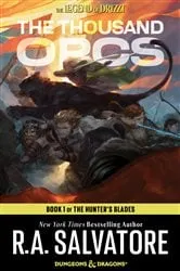 Book cover of The Thousand Orcs by R.A. Salvatore