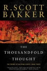 Book cover of The Thousandfold Thought by R. Scott Bakker