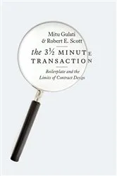 Book cover of The Three and a Half Minute Transaction by Mitu Gulati