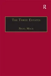 Book cover of The Three Estates by Nigel Mace