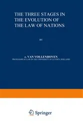 Book cover of The Three Stages in the Evolution of the Law of Nations by Unknown