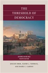 Book cover of The Threshold of Democracy (4th ed.) by Josiah Ober