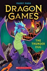 Book cover of The Thunder Egg (Dragon Games #1) by Maddy Mara
