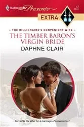 Book cover of The Timber Baron's Virgin Bride by Daphne Clair