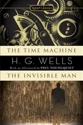 Book cover of The Time Machine / The Invisible Man by H. G. Wells