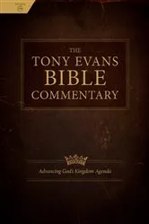 Book cover of The Tony Evans Bible Commentary by Tony Evans