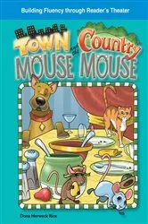 Book cover of The Town Mouse and Country Mouse by Debra J. Housel