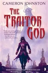 Book cover of The Traitor God by Cameron Johnston