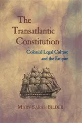 Book cover of The Transatlantic Constitution by Mary Sarah Bilder