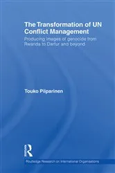 Book cover of The Transformation of UN Conflict Management by Touko Piiparinen