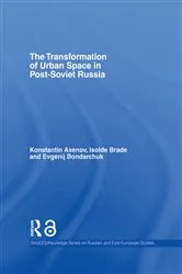Book cover of The Transformation of Urban Space in Post-Soviet Russia by Isolde Brade
