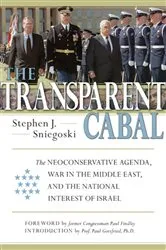 Book cover of The Transparent Cabal by Stephen J. Sniegoski