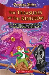 Book cover of The Treasures of the Kingdom (Kingdom of Fantasy #16) by Geronimo Stilton
