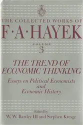 Book cover of The Trend of Economic Thinking by F. A. Hayek