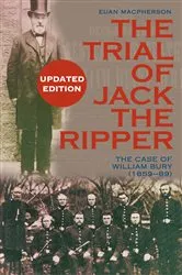 Book cover of The Trial of Jack the Ripper by E Macpherson