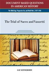 Book cover of The Trial of Sacco and Vanzetti by Liz Sonneborn