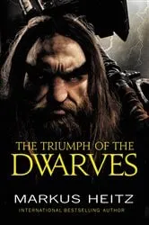 Book cover of The Triumph of the Dwarves by Markus Heitz