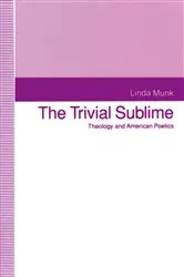 Book cover of The Trivial Sublime by Linda Munk