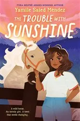 Book cover of The Trouble With Sunshine by Yamile Saied Méndez
