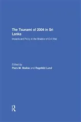 Book cover of The Tsunami of 2004 in Sri Lanka by Ragnhild Lund
