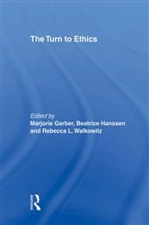 Book cover of The Turn to Ethics by Marjorie Garber