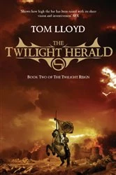 Book cover of The Twilight Herald by Tom Lloyd