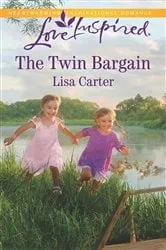 Book cover of The Twin Bargain by Lisa Carter