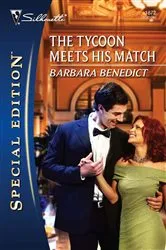 Book cover of The Tycoon Meets His Match by Barbara Benedict