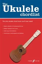 Book cover of The Ukulele Chordlist by Alex Davis