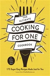 Book cover of The Ultimate Cooking for One Cookbook by Joanie Zisk