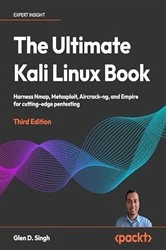 Book cover of The Ultimate Kali Linux Book by Glen D. Singh