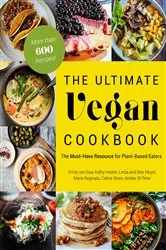 Book cover of The Ultimate Vegan Cookbook by Emily von Euw